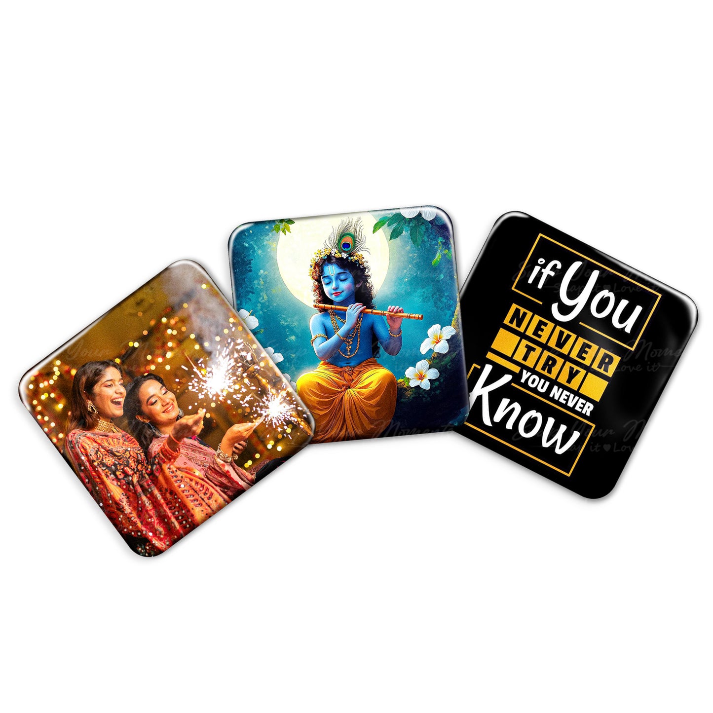 Premium 5-Layered Custom Photo Fridge Magnets